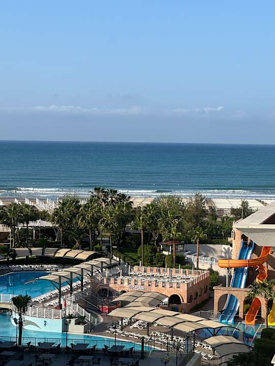 Ausblick Sunis Evren Beach Resort Hotel & Spa