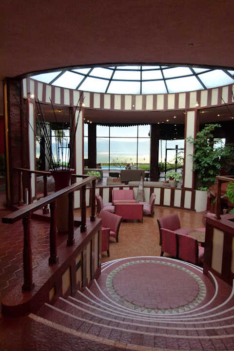 Eingangsbereich Hotel Ngorongoro Sopa Lodge