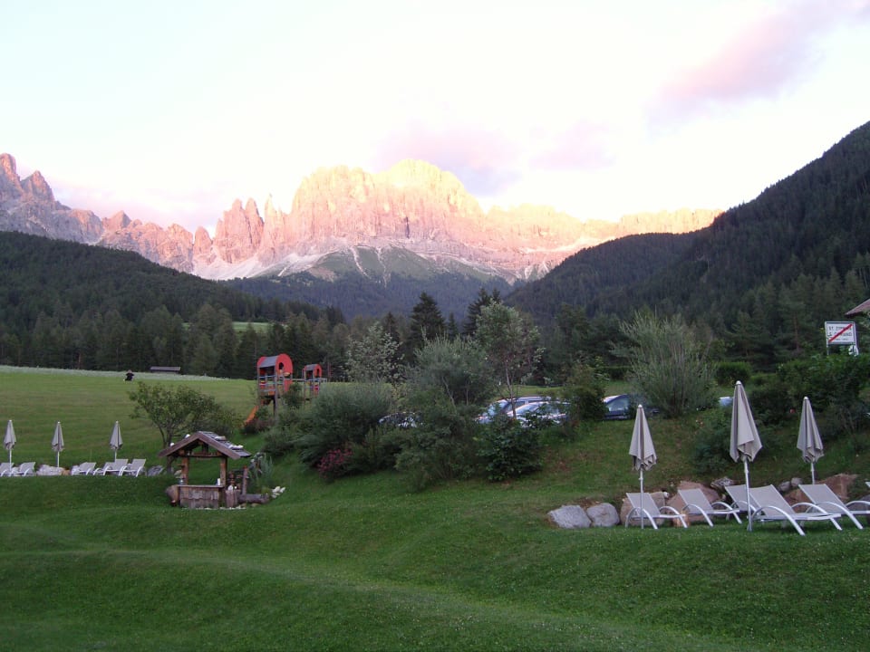 Hotel - Blick Rosengarten Cyprianerhof Dolomit Resort