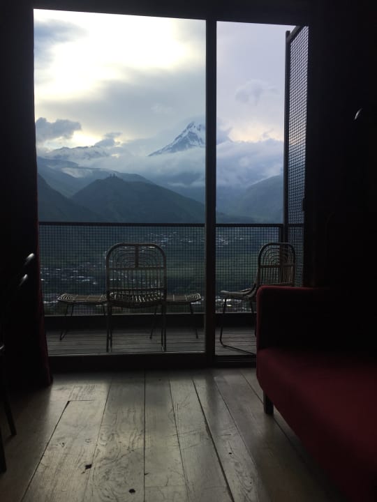 Ausblick Hotel Kazbegi