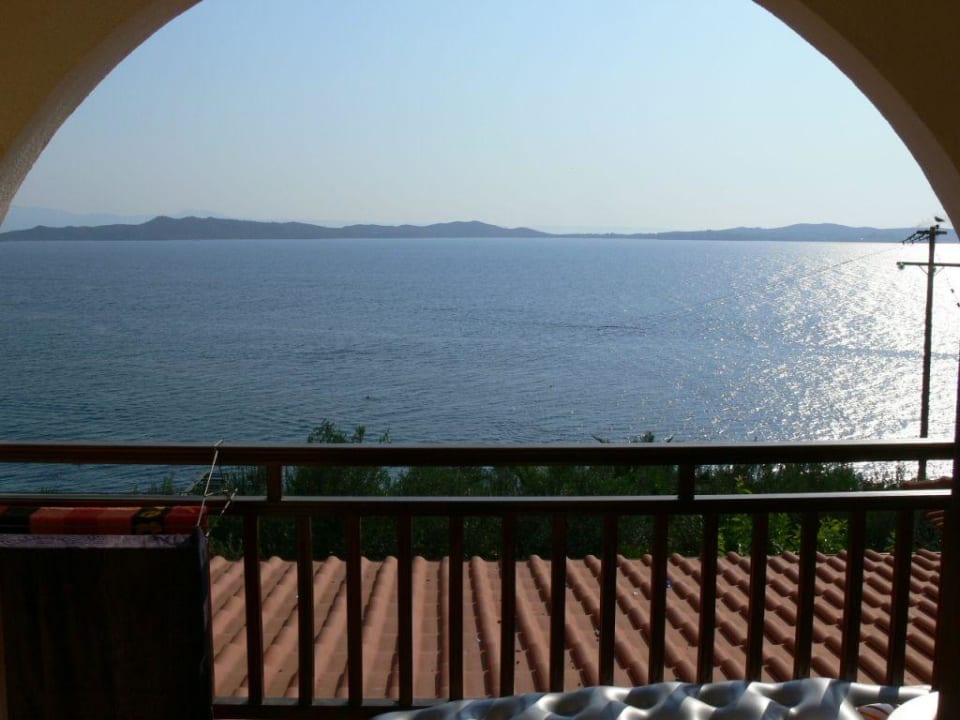 Ausblick Zimmer 512 -1 Akrathos Beach Hotel