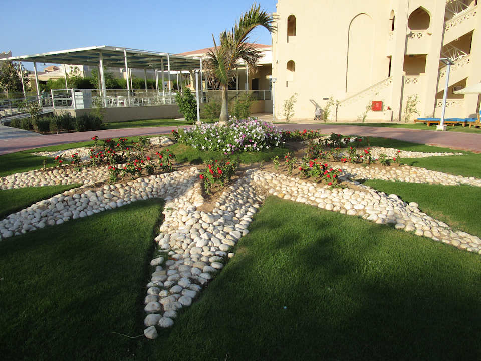Gartenanlage Pickalbatros Aqua Blu Resort - Hurghada