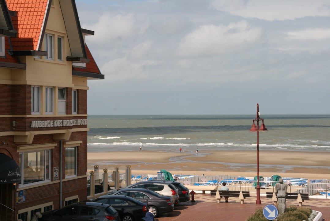 Und noch ein letzter Blick zum Meer Beach Hotel - Auberge des Rois