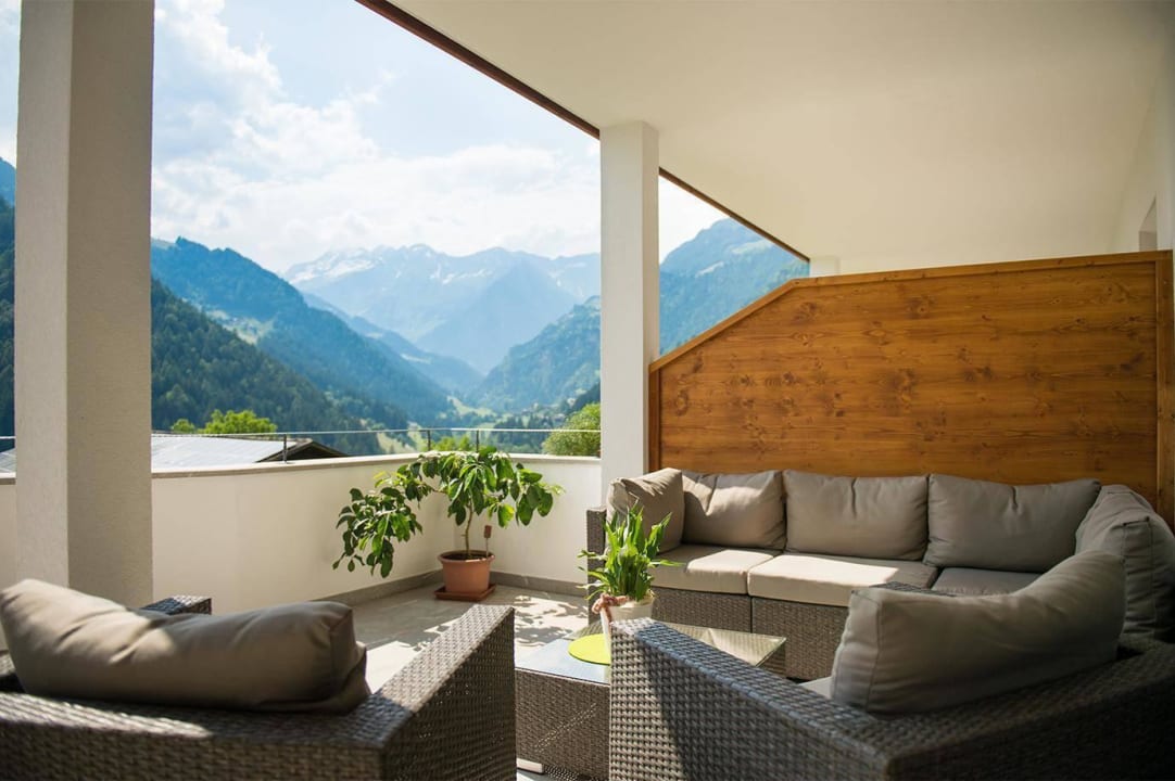 Lounge im Freien Residence Mairhof