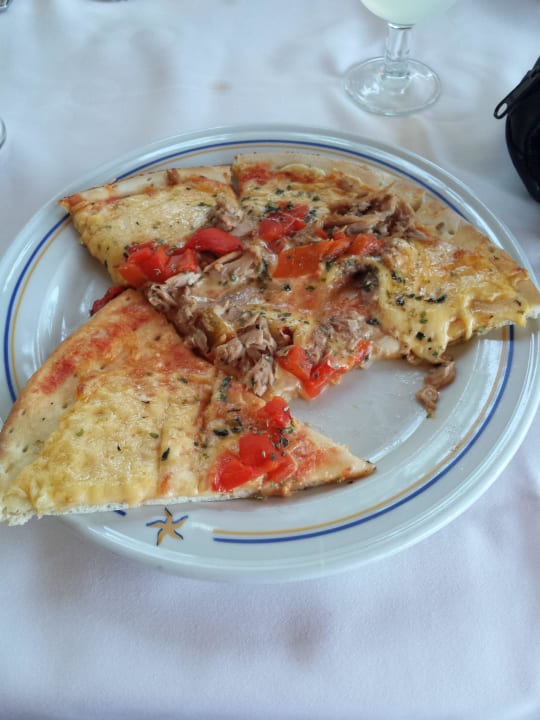 Die wirklich sehr leckere Pizza,versch.Variationen Bull Costa Canaria & Spa - Adults only