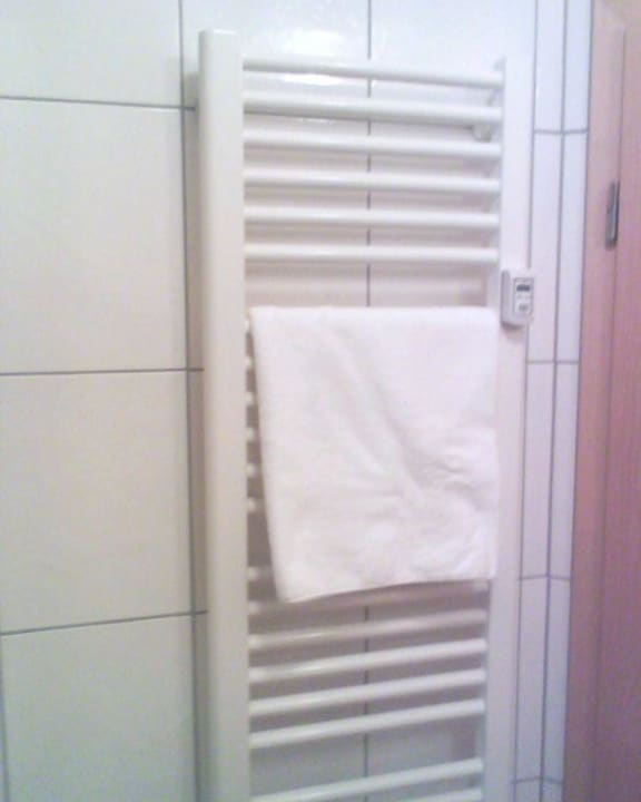 Heizkörper im Bad Aalener Römerhotel am Weltkulturerbe Limes