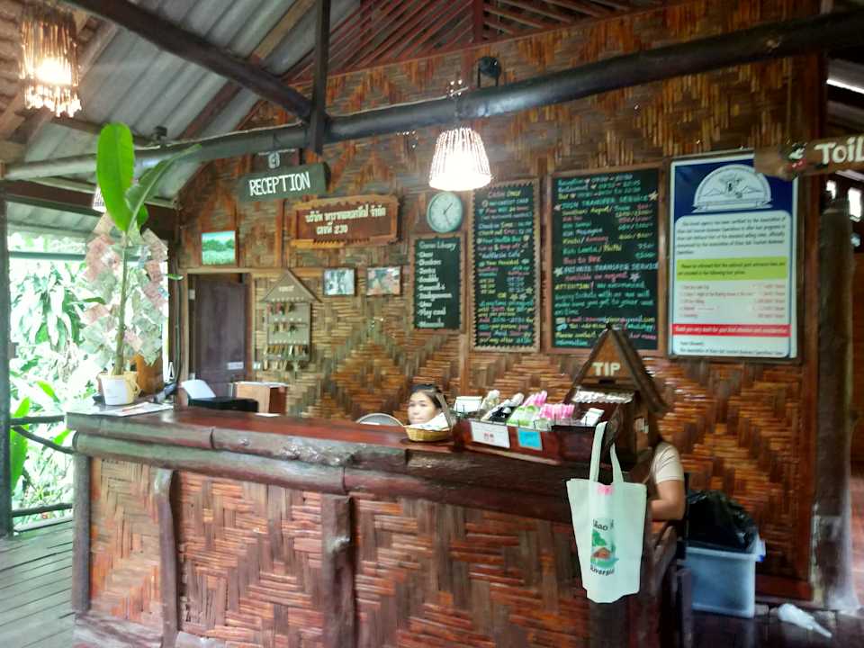 Lobby Hotel Khao Sok River Cottages