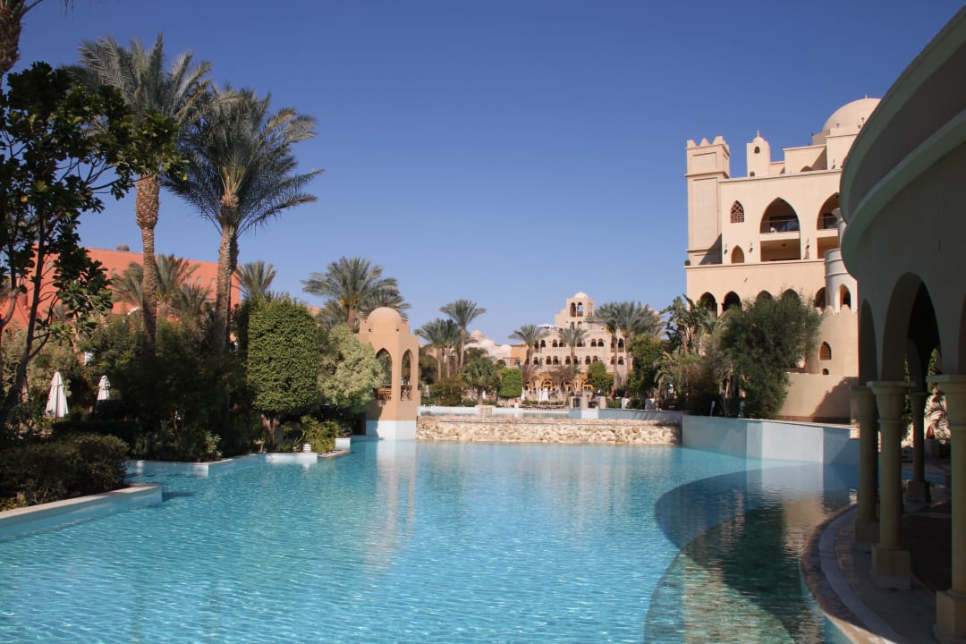 Pool am Frühstücksrestaurant Makadi Spa - Adults only