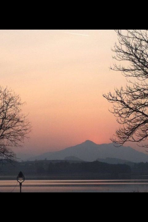 Ausblick vom Restaurant   Hotel am Hopfensee