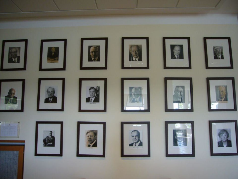 Etwas Geschicht in der Lobby Ameron Hotel Königshof