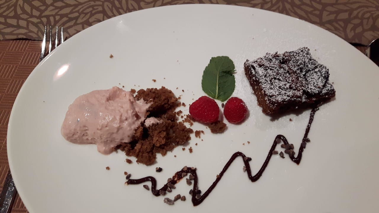 Das Abendessen war wieder ein Höhepunkt Hotel Salzburger Hof Leogang