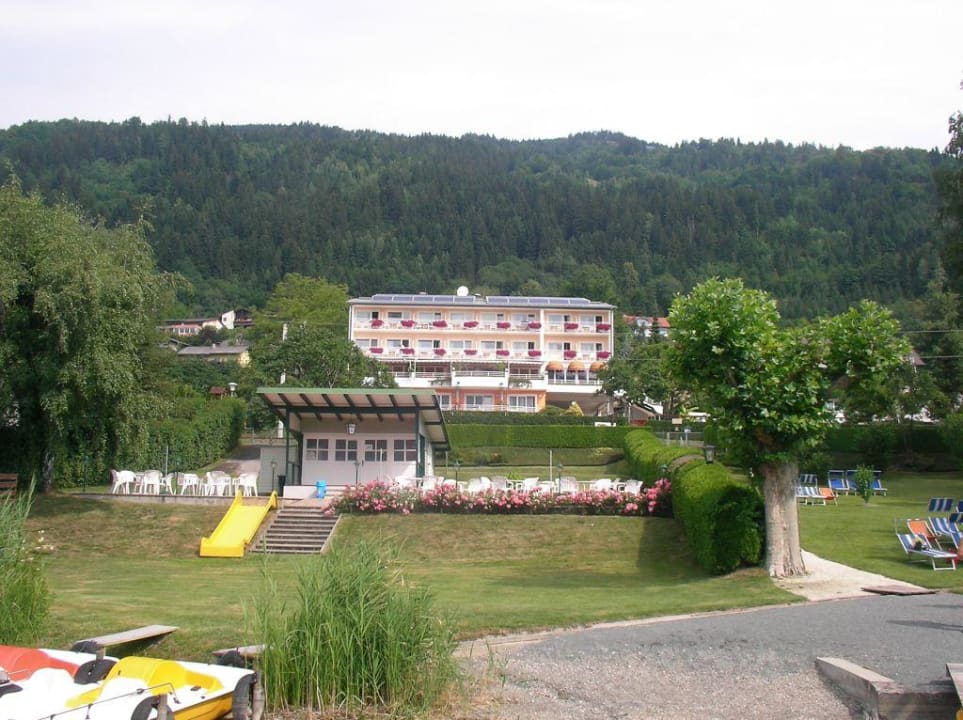 Hotel vom See aus Seehotel Hoffmann