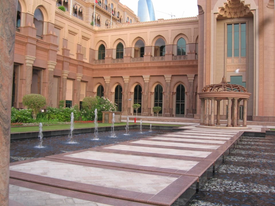 Wasserspiele Gartenanlage Emirates Palace Mandarin Oriental