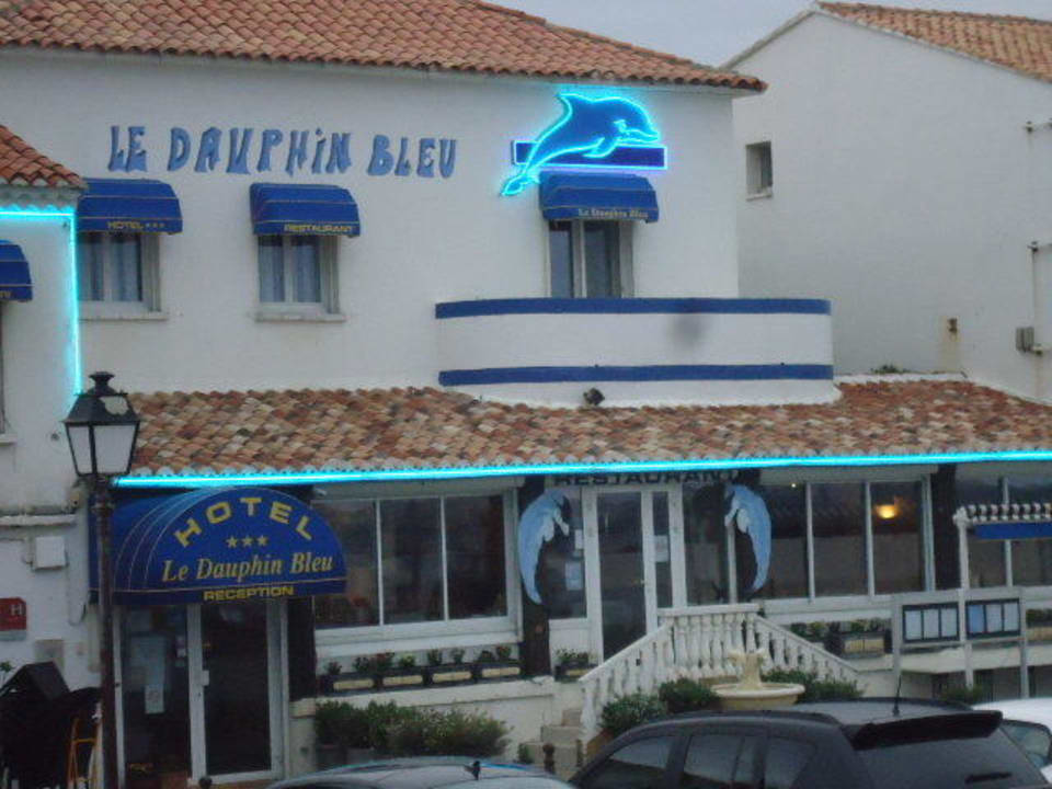 Eingang zum Hotel Hotel Le Dauphin Bleu
