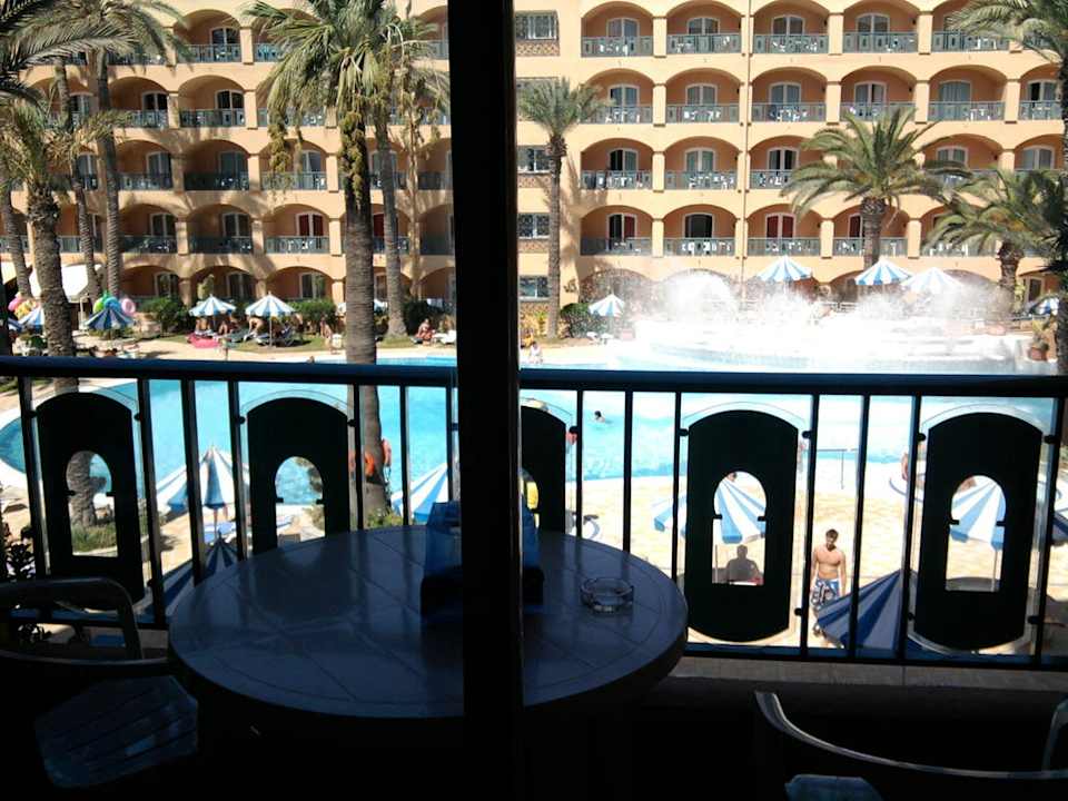 Ausblick vom Zimmer Hotel Marabout