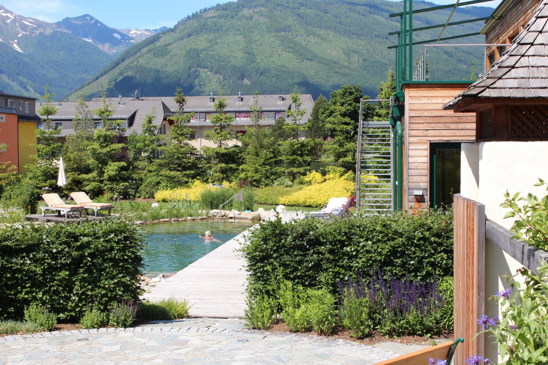Schwimmteich Wellnesshotel Eggerwirt