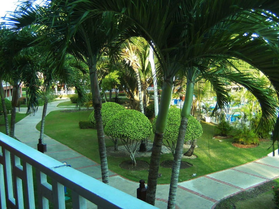 Blick vom Balkon in Block 19 BelleVue Dominican Bay