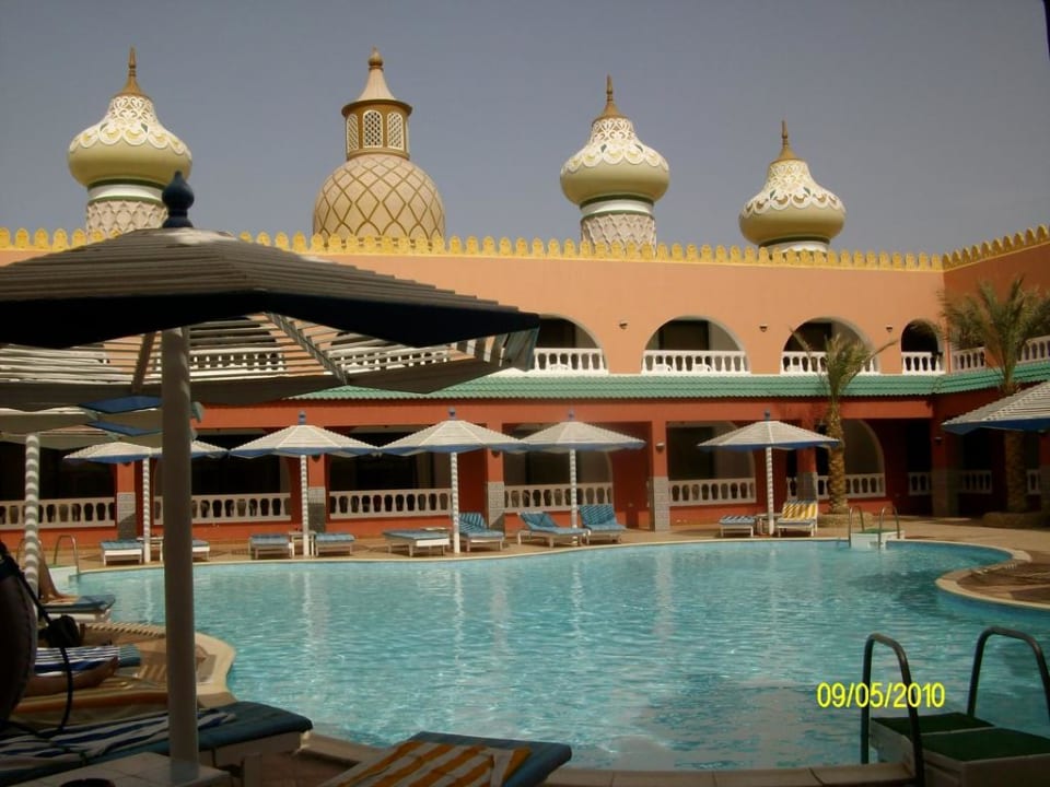 Zimmerausblick Pickalbatros Alf Leila Wa Leila Resort - Neverland Hurghada