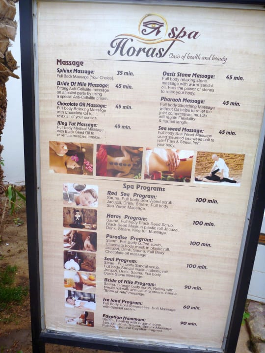 Angebote für Massagen etc. SUNRISE Holidays Resort (Adults Only)