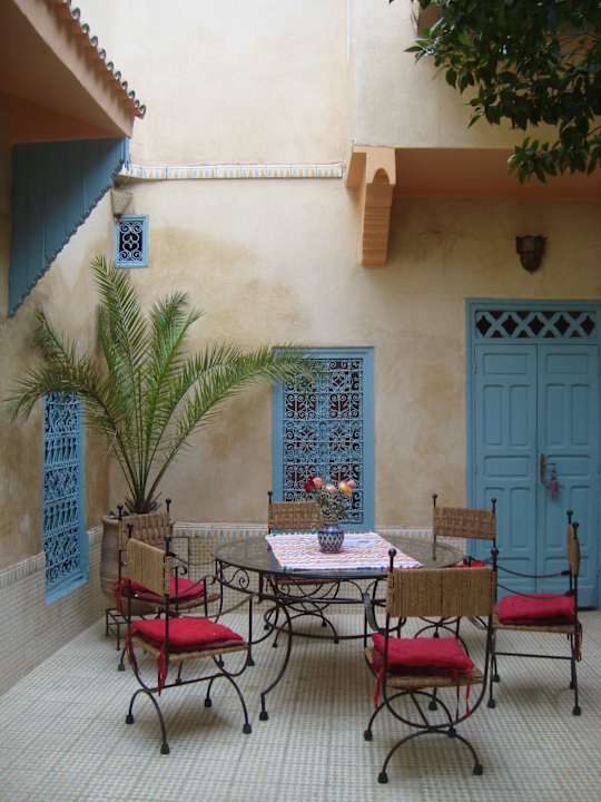 Innenhof Hotel Dar Marhaba Marrakech