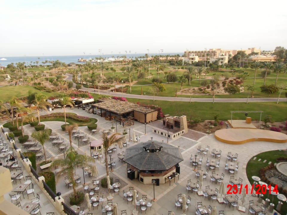 Blick aus Zi. 1570 Steigenberger ALDAU Beach Hotel
