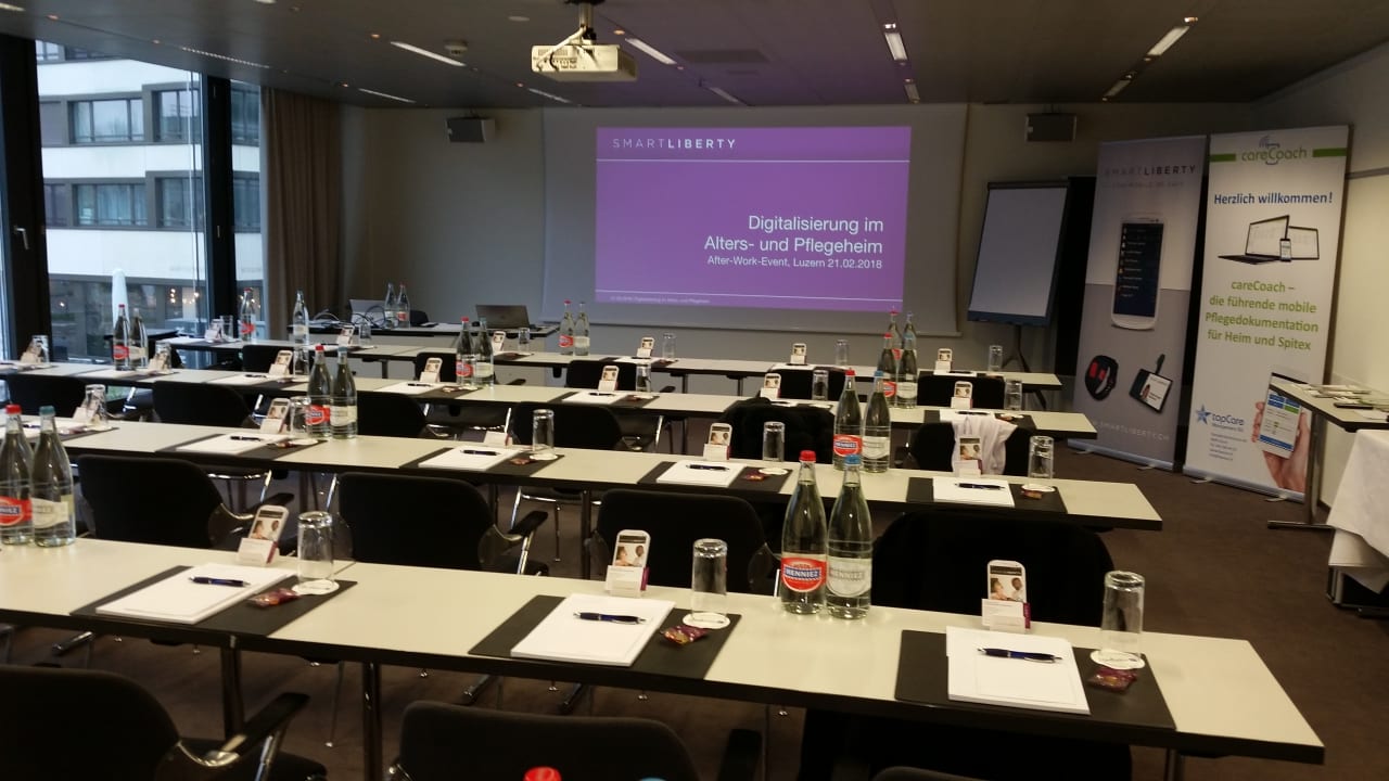 Gut vorbereitet... Radisson Blu Hotel Lucerne