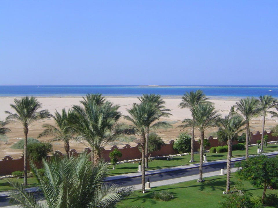 Ausblick vom Zimmer 3453 Makadi Palace