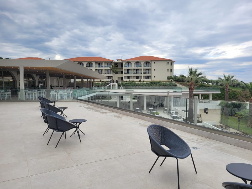 Ausblick Akrathos Beach Hotel