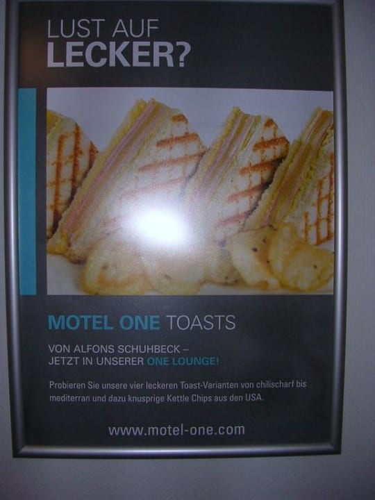 Lecker, echt zu empfehlen Motel One Berlin-Bellevue