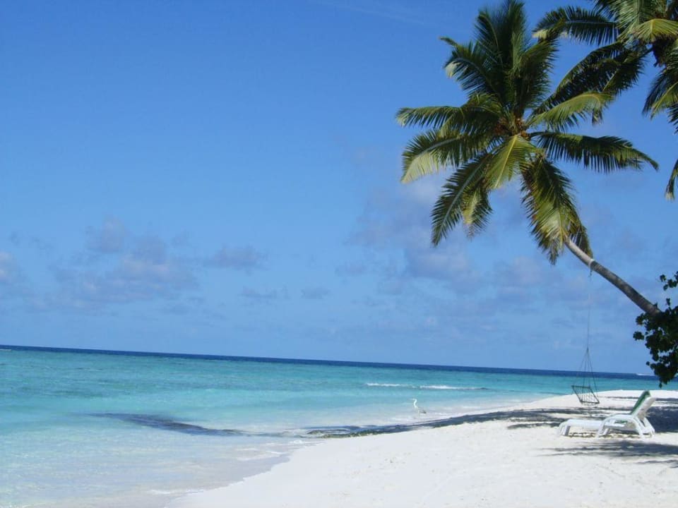 Strand Südseite Fihalhohi Maldives