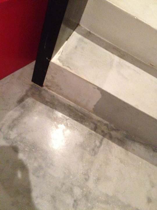 Verfleckter Eingansbereich Hotel Casas Brancas