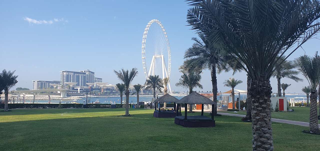 Gartenanlage Sheraton Jumeirah Beach Resort