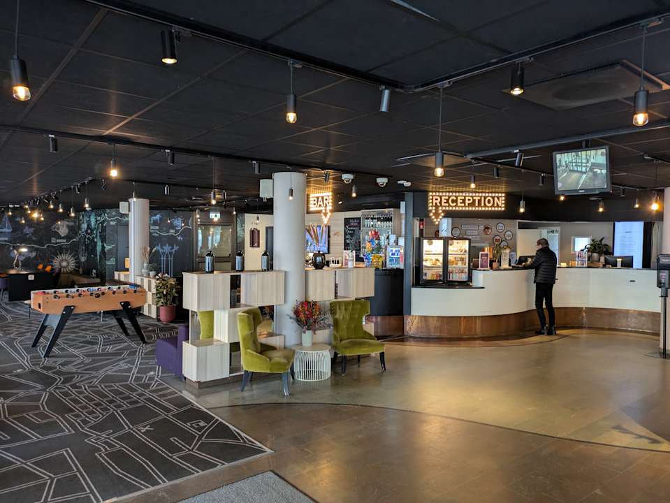 Lobby Hotel Scandic Kungens Kurva Stockholm