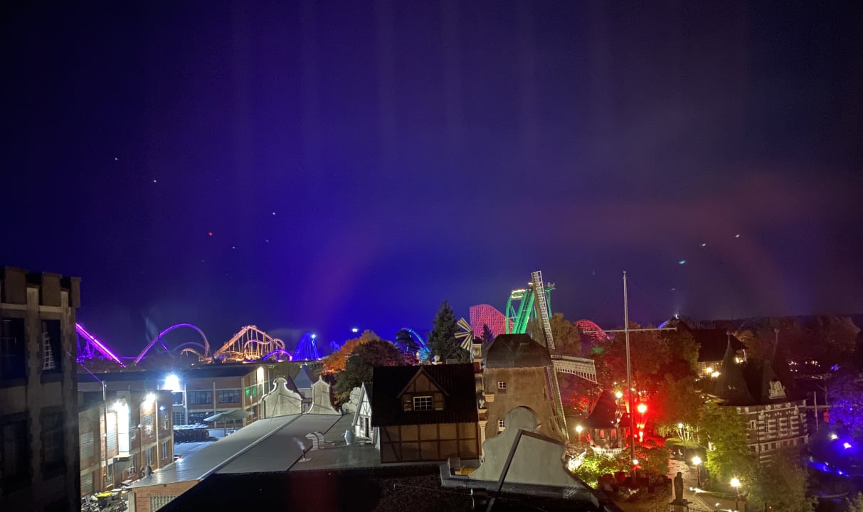 Ausblick Heide Park Abenteuerhotel