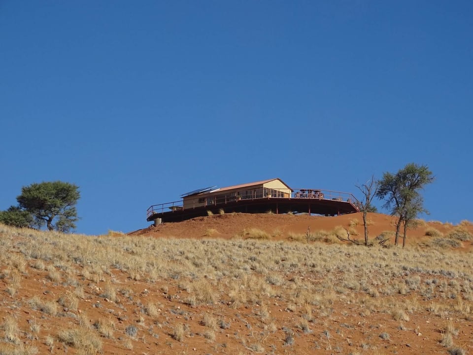 Blick auf das Haupthaus Dune Star Camp - Gondwana Collection