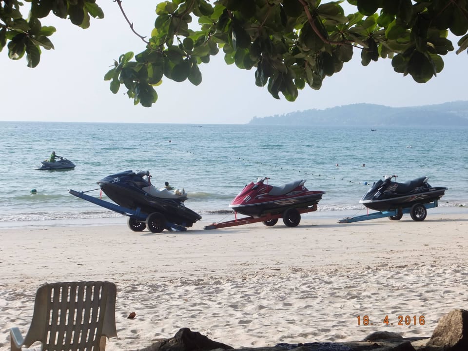 Jetsky nach Einsatz Best Western Premier Bangtao Beach Resort & Spa