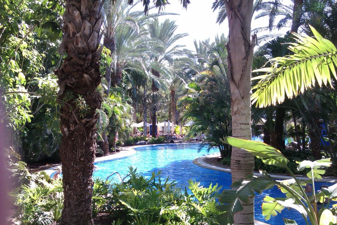 Der Lazy River, sehr schön im tropischem Garten Lopesan Costa Meloneras, Resort & Spa