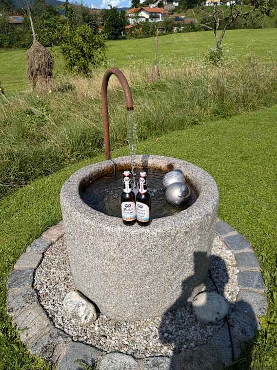 Gartenanlage Ferienwohnung Stöberl