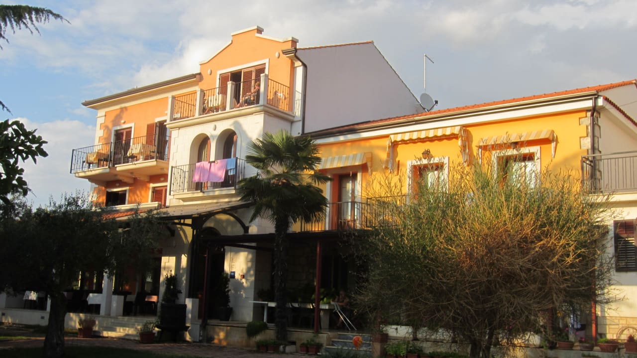 Die Villa in der Abendsonne Villa Dobravac