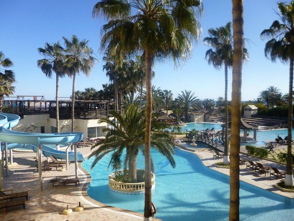 Poolanlage Hotel Paradis Palace