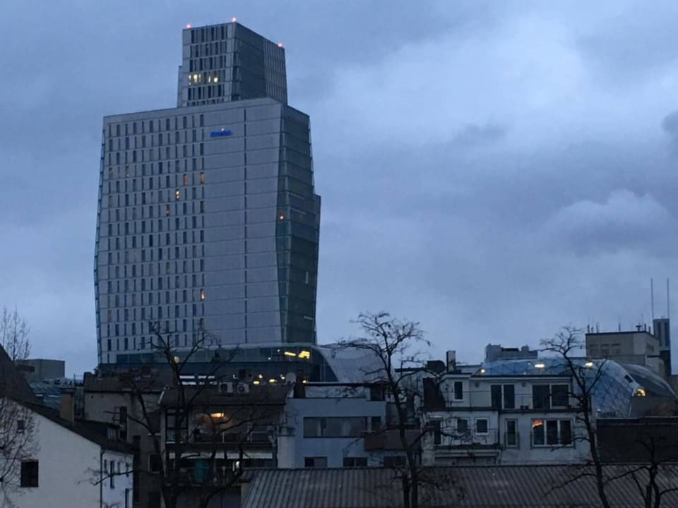 Zimmerausblick 3. Stock  Hotel Miramar