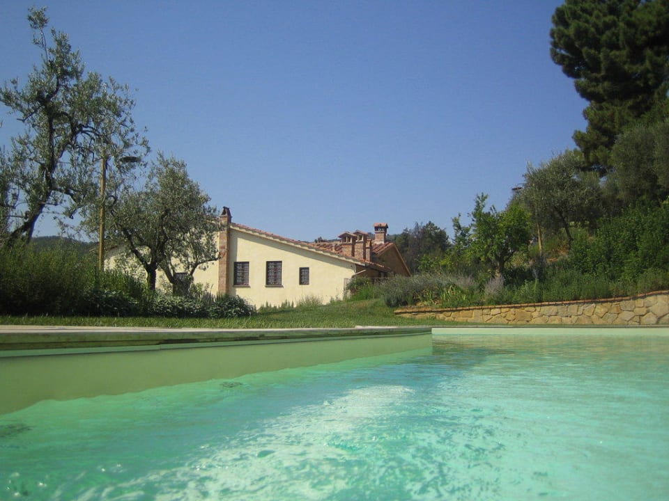 Pool/Haupthaus Hotel Il Podere di Toscana