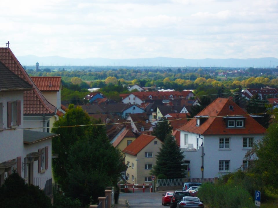 Blick in die Berge Hotel Heidelberger Tor