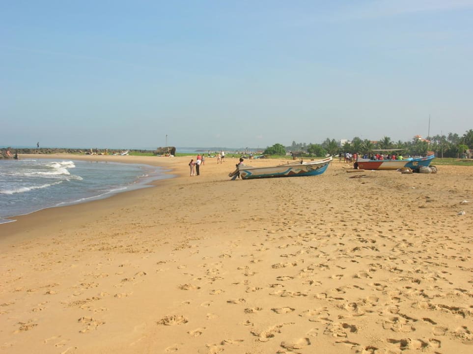 Sand, so weit das Auge reicht Goldi Sands Hotel