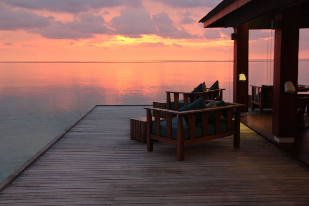 Sonnenuntergang genießen Summer Island Maldives