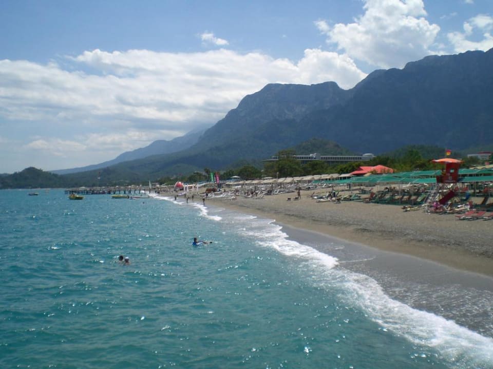 Blick von Badesteg Club Boran Mare Beach