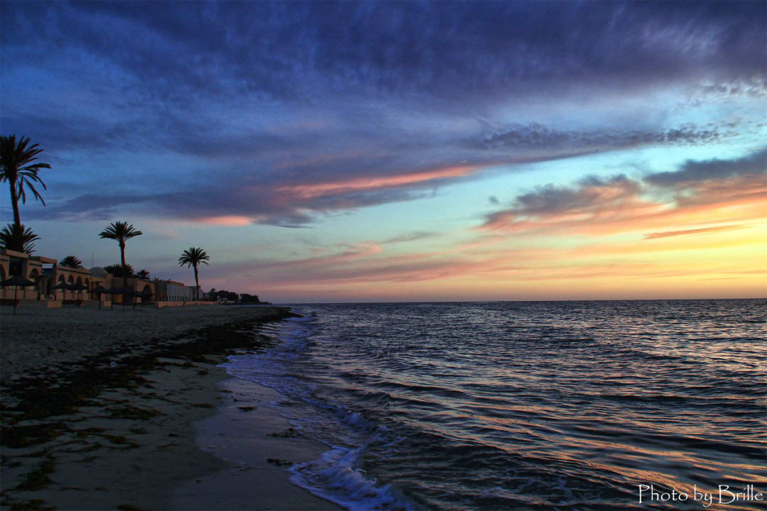 Warten auf den Sonnenaufgang  Zita Beach Resort