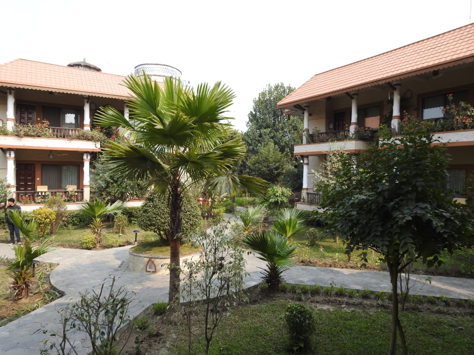 Gartenanlage Resort Green Park Chitwan