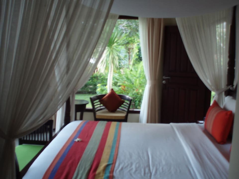 Schlafzimmer  Himmelbett Hotel Beji Ubud Resort