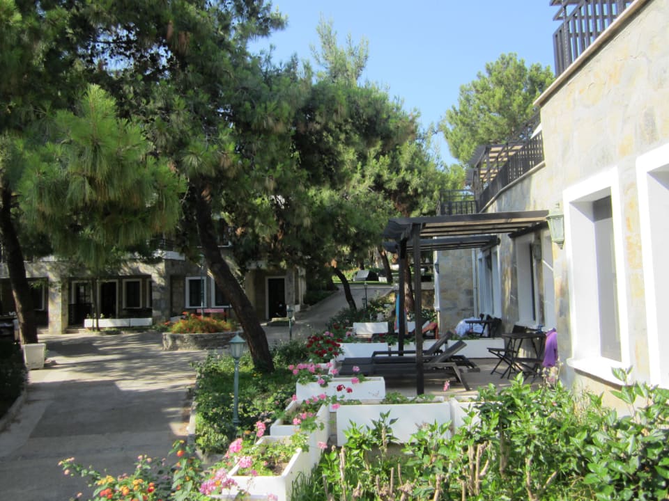 Blick von unserem Zimmer 3502 Bodrum Park Resort